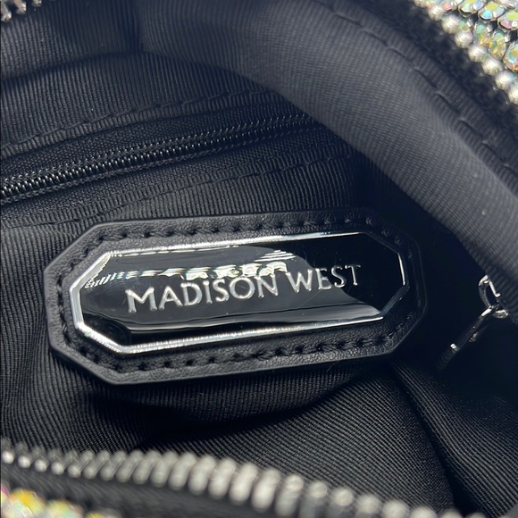 Madison West Rhinestone Embellished Hand Bag - Picture 9 of 15